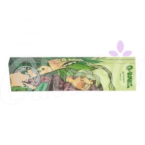 G-Rollz Organic Green Hemp King Size Slim Papers + Tips - Mushroom Lady