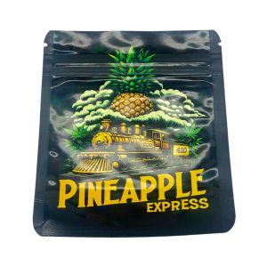 Pineapple Express 3.5g Heat-Sealable Mylar Zip Lock Storage Bags