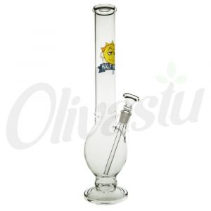 Half Baked 40cm "Tee Time" Glass Oval Bubble Bong