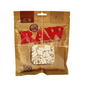RAW Cotton Filters Bag Slim- 6mm (200)