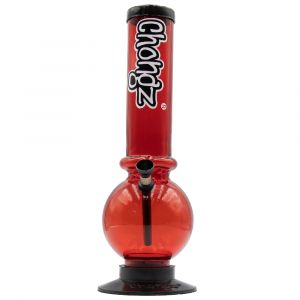 CHONGZ Nimbus Basement Acrylic Waterpipe Ice Pinch Bong, 30cm