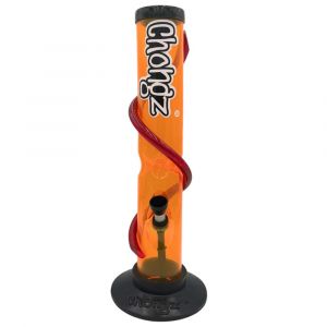 Chongz Acrylic 30cm "Dickies Hoop" Bong, 30cm