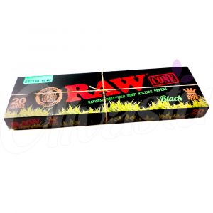 RAW Black Organic - Pre-Rolled King Size - 20 Pack