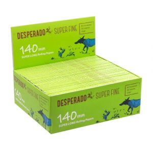 Cartel Desperado 140mm Super Long King Size Slim Rolling Papers (Box of 50)