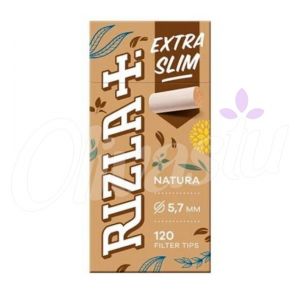 Rizla Natura Ultra Slim Filter Tips (120 Per Box)
