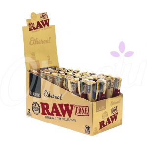 RAW Ethereal Gold King Size Cones - Pre-Rolled (Box of 32)
