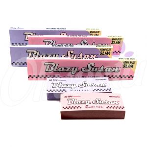 Blazy Susan Purple & Pink Paper Set with Tips