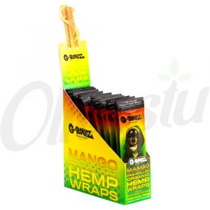 G-Rollz 2-Pack Pre-rolled Hemp Blunt Wraps - Mango