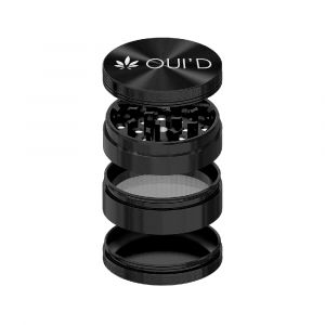 OUI'D 4 Part 63mm Ceramic Coated Grinders - Random Colour