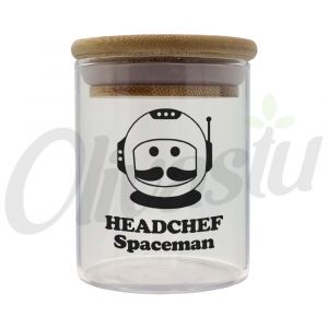 Headchef Spaceman Herb Airtight Storage Glass Jar Container