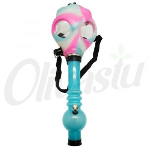 Chongz Glow in the Dark Gas Mask Bong Waterpipe