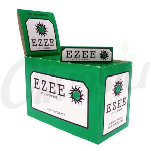 Ezee Green Regular Size Papers (Box of 100)