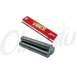 Vibes Hemp Rolling Papers + Pop Top Cone Holder
