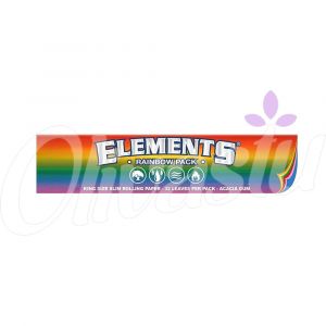 Elements Rainbow King Size Slim Rolling Papers