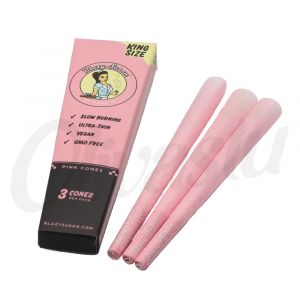 Blazy Susan King Size Pre-Rolled Pink Cones - 3 Cones