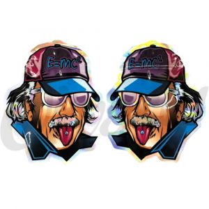 Einstein E=MC2 Mylar Bag - 3.5g - 10 x 12.8cm