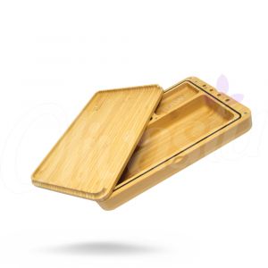 Raw Wooden Spirit Rolling Tray Box