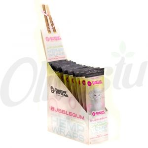 G-Rollz 2-Pack Pre-rolled Hemp Blunt Wraps - Bubblegum