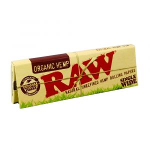 RAW Organic Hemp Single Wide Papers