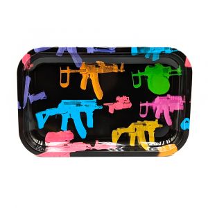 Shooters Design Metal Rolling Tray - Large