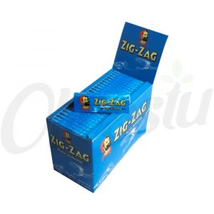 Zig Zag Blue Regular Size Papers (Box of 100)