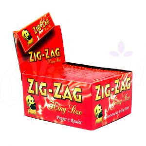 Zig Zag Red Regular Size Papers (Box of 100)