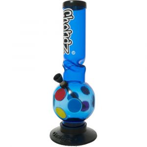 CHONGZ Julius Pleaser Acrylic Ice Pinch Waterpipe Bong, 30cm