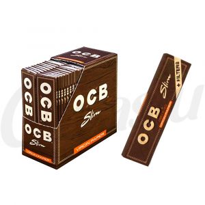 OCB Virgin Connoisseur King Size Slim Papers (Box of 32)