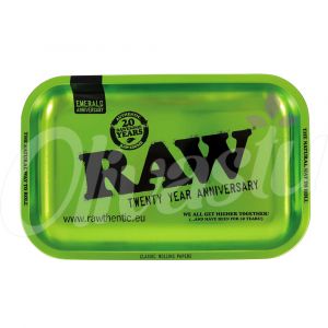 RAW Rolling Tray - 20 Year Anniversary Edition - Emerald Green