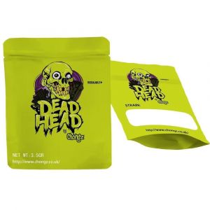 Dead Head 3.5g Mylar Bags by Chongz