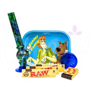 Smoke Arsenal Scooby Dooby Rolling Tray Bong Set