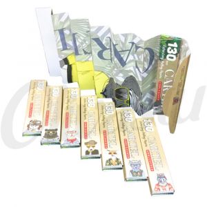 Cartel 130mm Extra Long King Size Slim Rolling Papers & Tips