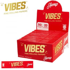 Vibes Hemp King Size Slim Rolling Papers