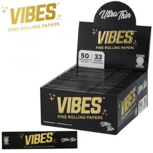 Vibes King Size Slim Rolling Papers (Box of 50)
