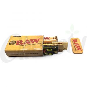 Raw Classic Slide Metal Tobacco Storage Tin Set