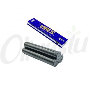 Vibes Rice Rolling Papers + Pop Top Cone Holder