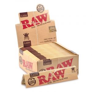 Raw Classic King Size Rolling Paper (Box of 50)