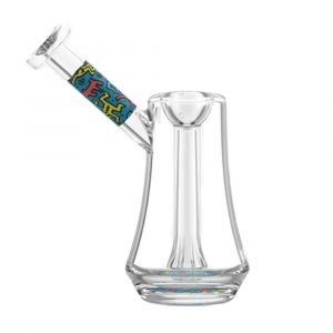 Keith Haring Glass Bubbler