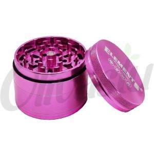 Elements 4-Part Metal Grinder - Pink Large 65mm