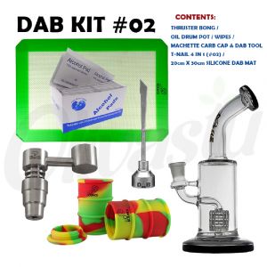 Bounce! Dab Lab Genie Thruster Dabbing Gift Set Kit - 6 Items