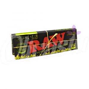 RAW Black Organic 1 1/4" Rolling Papers