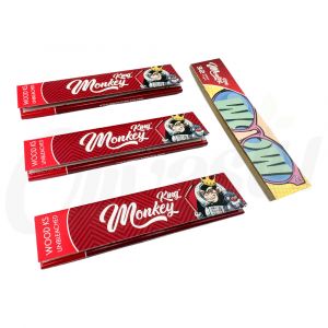 3 Wood Monkey King Ulta Thin Papers + 1 Double Tips Slim