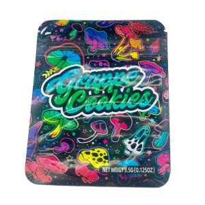Grappe Cookies 3.5g Premium Mylar Bags UK - Heat Sealable Zip Lock