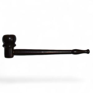 The Pocket Wizard - 15cm Handcrafted Wooden Smoking Pipe with Deep Bowl - Mystery Design Edition