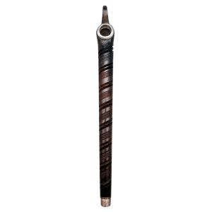 Medwakh Wooden Pipe 15cm - The Artisan’s Choice for Traditional Dokha Smoking WP651
