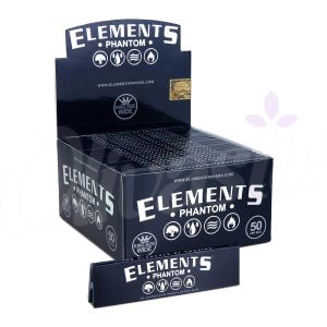 Elements Phantom King Size Wide Rolling Papers (Box of 50)