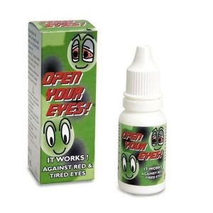 Open Your Eyes Red Eye Drops - Bloodshot Eye Relief for Crystal Clear Vision