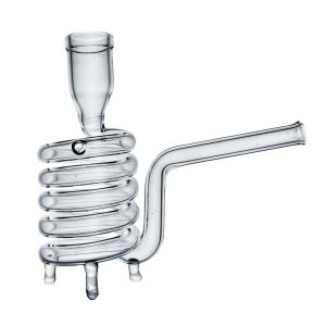 The Twisty McPuff Face - 12.5cm Spiral Glass Smoking Pipe