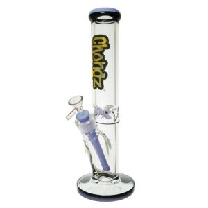 Chongz Bob 9mm Thick Glass Straight Bong - Ice Pinch