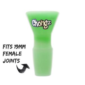 Chongz Milk Glass Bowl Cone 19mm 